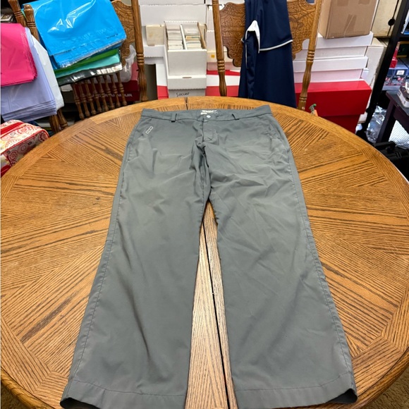 Nike Golf Gray Chinos Versatile Cotton Blend - Picture 1 of 8